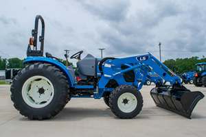 Mini tracteur 23HP 4WD LS à prix avantageux avec moteur EPA, chargeur frontal polyvalent, pelle arrière et tondeuse pour ferme et jardin, moteur 22HP C - Product Image 4