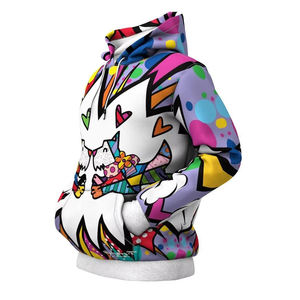 Sweats à capuche unisexe en polyester épais pour sublimation, personnalisables avec logo, pour hommes – Vente en gros - Product Image 3