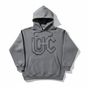 Custom Washed Puff Print Hoodie 500GSM Heavyweight Men Women Oversized Boxy Fit Thick Blank Pullover Streetwear Sweatshirt - Product Image 1