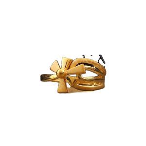 Minimalist <b>Plain</b> 18K Solid Gold Women's Classic Lightweight Engagement Gift <b>Ring</b> for Wedding Party Anniversary India - Product Image 1