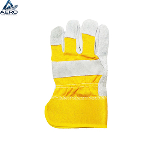Guantes de Trabajo de Cuero Puro, Guantes de Seguridad para Hombre, Guantes de Trabajo de Primera Calidad en Venta - Product Image 3