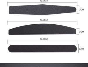 Custom Logo Floral Design <b>Nail</b> File 100/120 100/180 180/240 Precision Manicure Tool Plastic Smooth Tip - Product Image 1