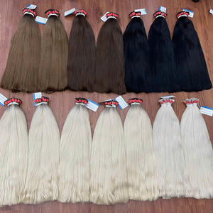 Extensiones de Cabello Humano Virgen Vietnamita de Súper Calidad, Cabello a Granel con Cutícula Alineada para Trenzas - Product Image 1