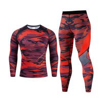 Maillots de compression unisexes, sous-vêtements de sport, leggings de gym MMA, shorts anti-UV coupe-vent en maille, imprimés simples