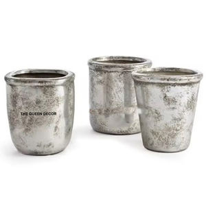 Macetas de Tamaño Personalizado para Uso en el Hogar y Jardín, Color Dorado, Diseño Clásico, Macetas de Metal Puro con Calidad Superior - Product Image 6