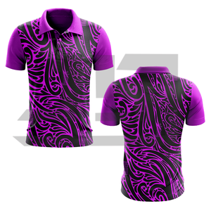 Chemise imprimée pour homme 100 % coton 220 grammes respirante anti-humidité, vêtement de sport pour le golf, le tennis, le fitness et le travail - Product Image 1
