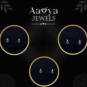 ต่างหูเพชรเพาะเลี้ยงสมัยใหม่ ทองคำแท้ 14K สำหรับผู้หญิง ได้รับการรับรอง หรูหรา เหมาะสำหรับงานแต่งงาน เครื่องประดับชั้นดี - Product Image 4