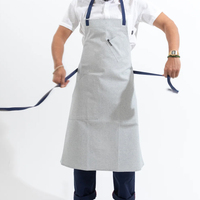 Delantal de Cocina y Bar Personalizable de Alta Calidad para Camareros, con Logotipo Personalizado, Colores y Tallas a Medida, Último Diseño