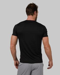 T-shirt tendance pour homme en coton premium, toucher doux, tissu tricoté respirant, haut décontracté et mode, streetwear d'été, vêtements en gros - Product Image 1