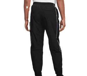 Mens Casual Breathable Quick Dry <b>Nylon</b> Windbreaker <b>Jogger</b> Pants Elastic Waist Detachable Design Mid Waist Baggy Straight - Product Image 4
