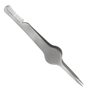Pinza de Depilar Portátil de Acero Inoxidable, Puntiaguda, para Cejas y Vello Facial, de Lujo, Hecha a Mano, Profesional, Precio al por Mayor - Product Image 6