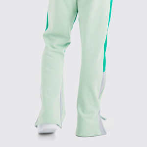 Fabricantes de Ropa, Pantalones Acampanados Personalizados, Traje Deportivo, Lavado Ácido Vintage, Estampado Puff Desgastado por el Sol, 100% Algodón, Conjuntos Deportivos para Hombre - Product Image 1