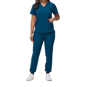 Customizable High-quality Soft Denim Fabric Medical <b>Uniform</b> <b>Scrub</b> for Unisex - Product Image 1
