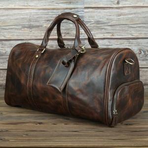 Natural Crafts Real Cow Buffalo Hide <b>Leather</b> Travelling Handbags Finest Quality Travel <b>Bags</b> Handmade <b>Leather</b> <b>Bags</b> Affordable - Product Image 4