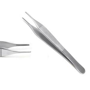 Fórceps de pinzas Micro-Adson de alta calidad, fórceps de base VERITAS de acero inoxidable, instrumentos quirúrgicos | portaagujas - Product Image 1