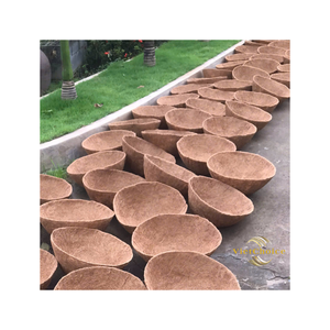 Low Price Durable Lightweight Biodegradable Eco-Friendly Coir Fiber Flower Pot Liners Indoor Outdoor Garden <b>Planter</b> Minimalist - Product Image 5