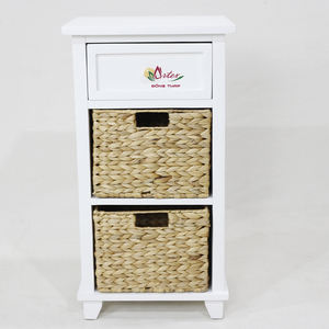 Artex Dong Thap Gabinete de despensa vietnamita Almacenamiento Hecho a mano Cuerda de algas marinas Jacinto de agua Organizador decorativo Flexible - Product Image 3