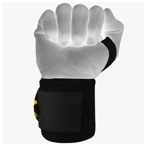 Adjustable Elastic Wrist Support <b>Wrap</b> for Weight Lifting Strength Training Breathable Velcro Closure Unisex Fit - Product Image 4