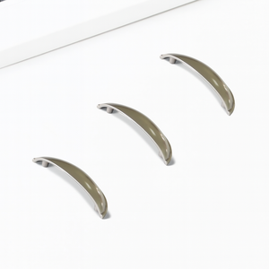 Tiradores de Aleación de Zinc de Calidad Premium, Materiales de Ferretería, Acabado Níquel Satinado, Estilo Concha, Herrajes para Muebles de Cocina - Product Image 1