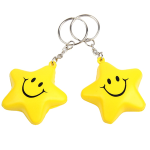 Porte-clés en PVC de la série Creative Sky, soleil, étoiles, lune, nuages, arc-en-ciel, pour poupée, cadeau de couple, porte-clés en silicone caoutchouc - Product Image 6
