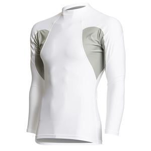 T-shirt de sport à manches longues en polyester pour homme, Rashguard personnalisé par sublimation pour le Jiu Jitsu BJJ - Product Image 5