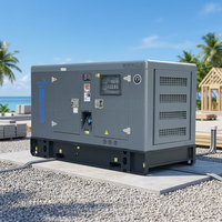 Groupes électrogènes diesel silencieux 4 temps 20kVA 25kVA 30kVA 40kVA 50kVA monophasés/triphasés OEM ODM pour usage industriel de secours