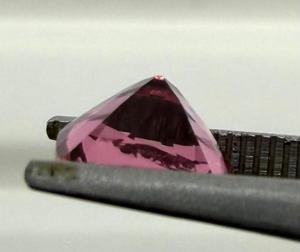 Natural Tourmaline Loose <b>Stone</b> Genuine pink <b>Colour</b> Cushion Cut Jewelry Making Ring Pendant Collector Gift Shamim 1.43 Cts 7x7 mm - Product Image 5
