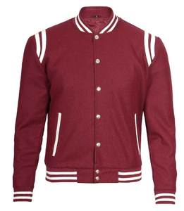 Custom Letterman Varsity <b>Jackets</b> Wool Body Genuine Leather Sleeves Winter Wear <b>Smart</b> and Stylish <b>Men's</b> <b>Jacket</b> <b>Men's</b> Hip Hop - Product Image 3