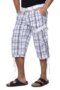 Shorts de plage décontractés amples d'été pour hommes et femmes, en polyester 100% respirant, léger, uni, coloré, brodé, à taille élastique - Product Image 3