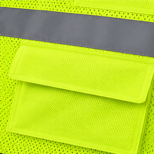 Gilet de sécurité routière haute visibilité, vêtements de travail réfléchissants, fournisseur personnalisé, fabricant en gros, gilet de protection pour équipe de circulation - Product Image 6