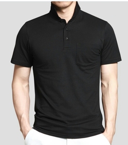 เสื้อโปโลชายคุณภาพสูง เนื้อผ้าคอตตอน 100% ปักโลโก้ตามสั่ง แบรนด์ดัง คอตั้ง สไตล์ลำลอง - Product Image 2