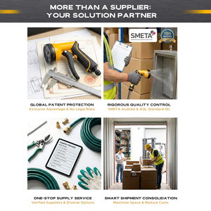 Pistolet d'arrosage de jardin haute performance en ABS/TPR+liège pour le lavage des animaux, avec déclencheur frontal, dégagement rapide et poignée ergonomique - Product Image 4