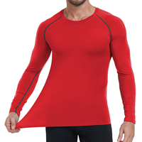 Camisetas Térmicas Transpirables de Algodón 100% para Fisicoculturismo, Ropa Deportiva para Correr y Trotar, Más Vendidas