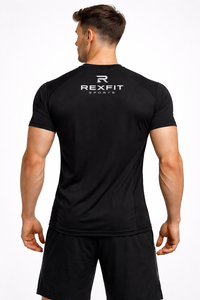 เสื้อยืดแขนยาวผู้ชาย REXFIT SPORTS OEM สำหรับเล่นกีฬา สีพื้นเรียบง่าย สวมใส่สบาย - Product Image 2