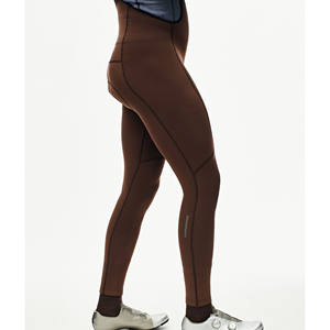 Cuissard de cyclisme léger et confortable pour homme, avec bretelles et logo réfléchissant, anti-humidité - Product Image 4