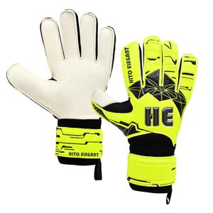 High Quality Best Goalkeeper Gloves for Training Wholesale <b>Soccer</b> Gloves Protection Finger Protection Yellow And Black Color - Product Image 1