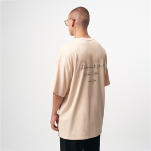 Camiseta Oversize para Hombre Hecha a Medida, Precio al por Mayor, Último Estilo, Ropa Casual, Camisetas Oversize para Hombre - Product Image 4