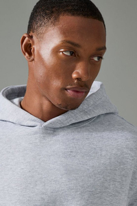 Autumn Luxury <b>Pullover</b> 400gsm Oversized Hoodie Streetwear <b>Pullover</b> Custom Logo Bulk Cotton Fleece Drop Shoulder Private Label - Product Image 2