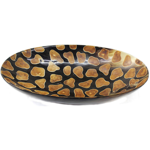 Luxury Large <b>Dish</b> Horn <b>Serving</b> Plate <b>Set</b> Ambergris Scented for Home Wedding Home Lavender Religious Star Anise - Product Image 1