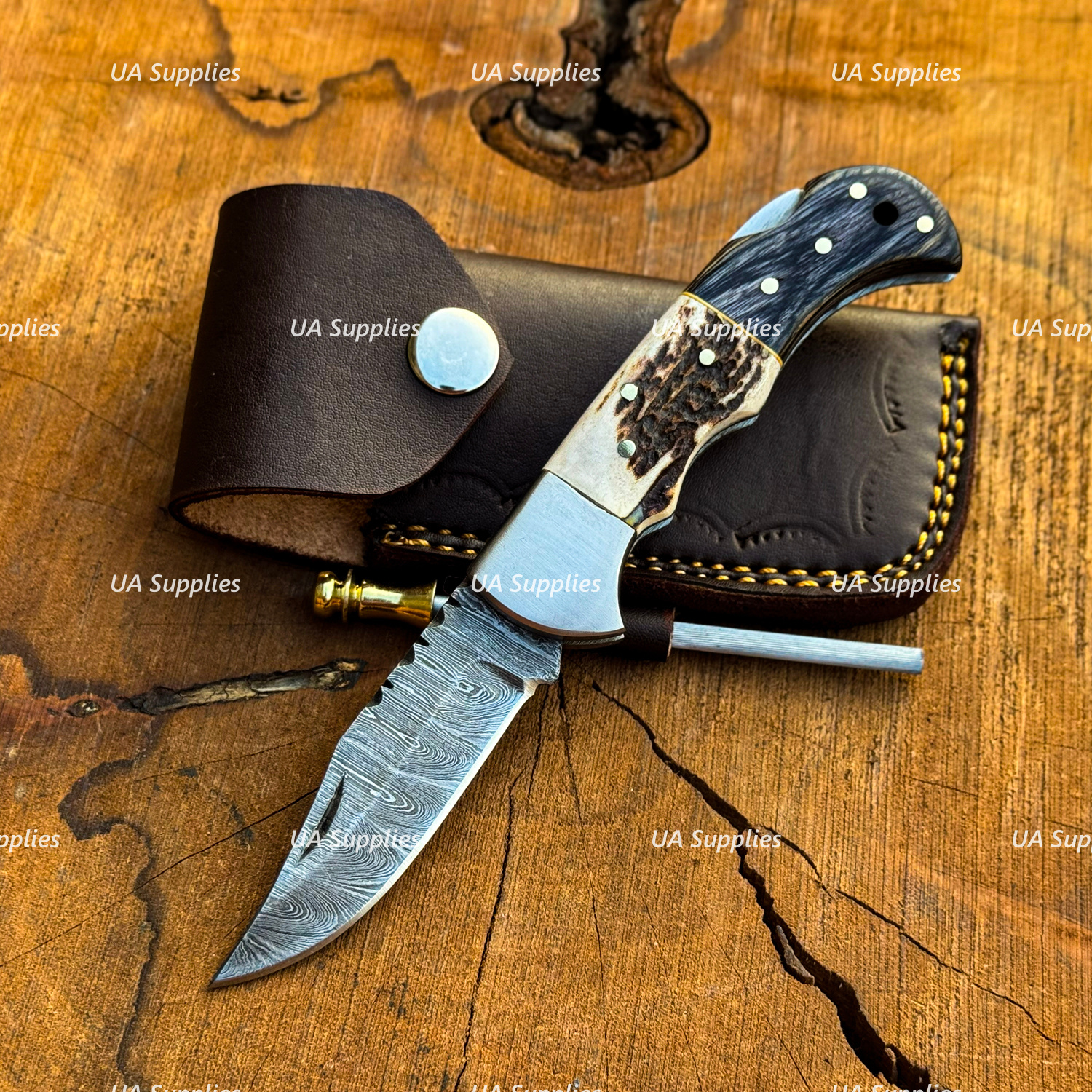 Stag Horn & Black Wood
