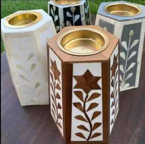 Best Quality Bone Inlay Bakhoor Burners <b>Incense</b> Box and Serving Tray Set Candle Holder burner - Product Image 3