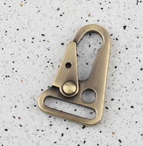 Ganchos de Resorte HK de Aleación de Zinc de 25 mm, Sin Níquel, Sin Plomo, Plateados/Dorados/Negros/Bronce, Ganchos de Seguridad para Llaveros - Product Image 2