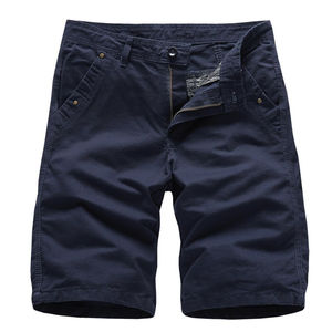 Short cargo pour homme de qualité supérieure en jean 100% coton avec 2 poches avant, une poche arrière avec bouton de ceinture, look tendance, décontracté, tissé pour homme - Product Image 5