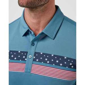 Camiseta Polo de Golf Sublimada con Logotipo Personalizado OEM, Camiseta Polo Personalizada para Hombre, Camisetas Polo - Product Image 4