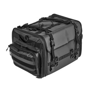Borsa da Sella per Moto 40-60L Espandibile, Borsa Serbatoio Impermeabile con Copertura Antipioggia per Sport all'Aperto, Accessorio Pieghevole per Motocicletta - Product Image 4