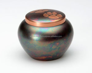 High Quality Metal Pet <b>Urn</b> Factory Direct Cremation Container for Small Dogs <b>Cats</b> Birds Wholesale B2B - Product Image 2