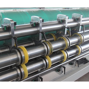 New Condition 4 <strong>Colors</strong> Printer Automatic Lead Edge Slotter Die Cutter For Corrugated Cardboard Flexo Slotter <strong>Printing</strong> <strong>Machine</strong> - Product Image 4