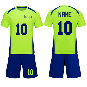 เสื้อฟุตบอล โพลีเอสเตอร์ 100% ระบายเหงื่อได้ดี สำหรับผู้ใหญ่ ใส่ได้ทั้งชายและหญิง แขนสั้น ใช้ได้ทุกฤดู หมายเลขทีมตามสั่ง - Product Image 1