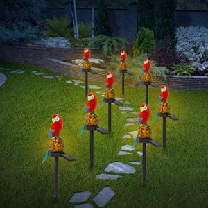 Lampada da Giardino a LED a Energia Solare IP65 Impermeabile a Forma di Pappagallo, Luce Decorativa per Prato e Illuminazione Esterna - Product Image 5