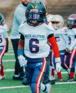 2025 camisetas de fútbol americano personalizadas para niños, colección de uniformes deportivos de alta calidad, técnicas impresas cortas bordadas en borrador - Product Image 1